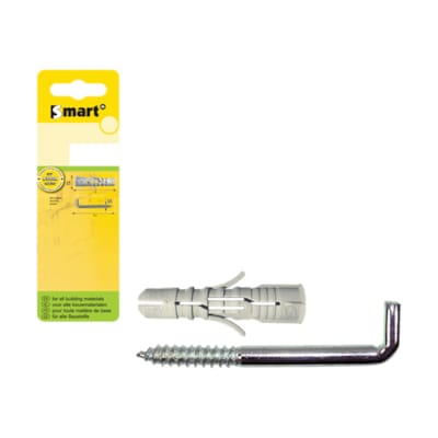 Cheville SMART + gond à vis - 10 x 50 NZN (3pces)
