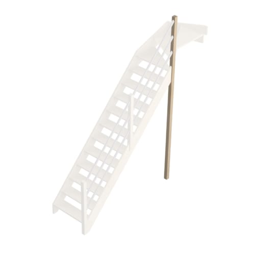 Jura - Sapin poteau support rampe métal droite