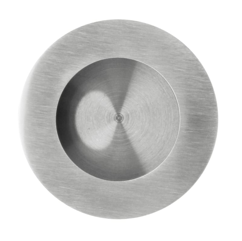 Coquille à encastrer hdd ronde carrée - Inox