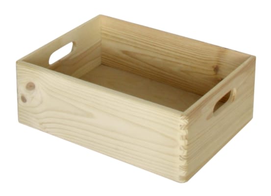 Caisse de rangement pin 40x30x14 cm