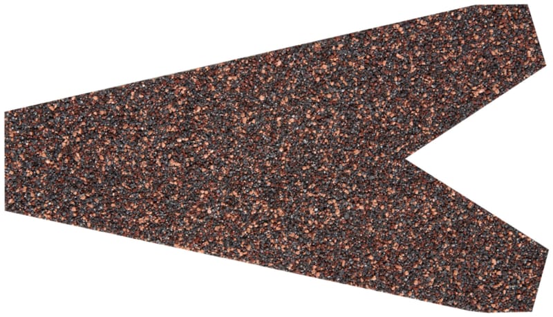 Aqua-Tuile about de faîtage - Ebena Black Cherry