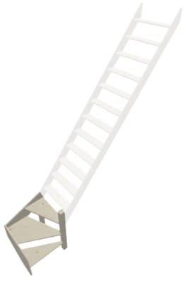 Cottage - Sapin Medium 1/4 tournant droit