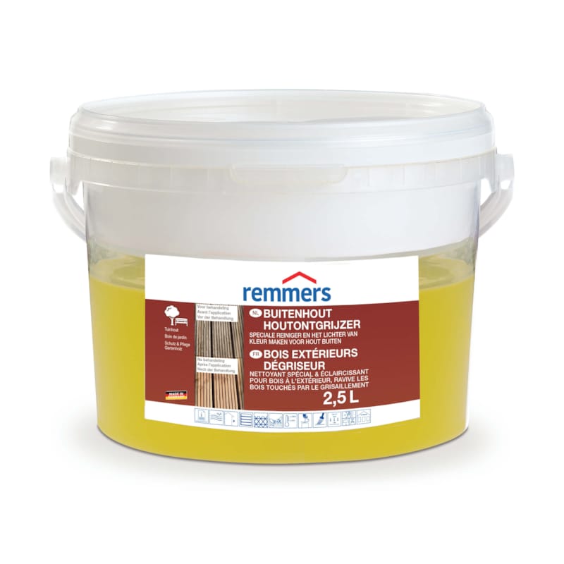 Remmers Dégriseur Bois Extérieur Incolore 2,5 L