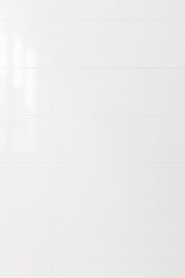 Lambris PVC Dumaclip - Uni blanc brillant - 10 x 250 x 1200 mm