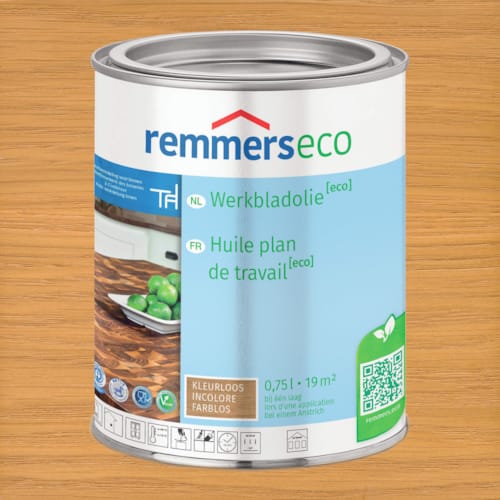 Remmers Huile Plan de Travail Eco 0,75 L - Incolore