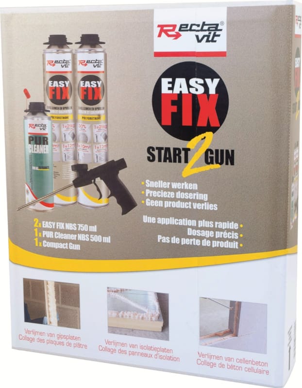 Easy Fix Start 2 Gun - Colle de montage