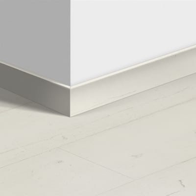 Plinthe standard stratifié Quick-Step 4753 Chêne peint blanc 12 x 58 x 2400 mm