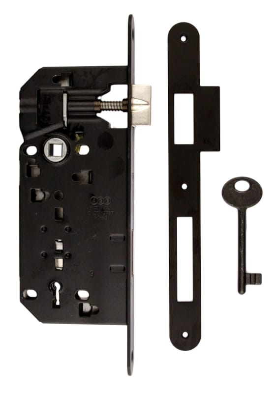 Serrure AGB noir 90mm