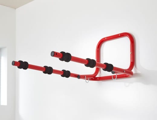 Support mural rabattable pour vélo