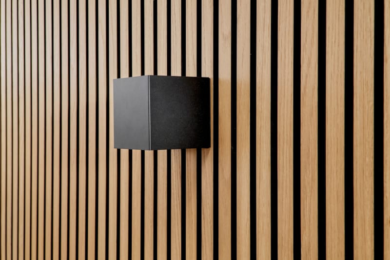 Ter Hürne SilentDesign LivingWall - Eirik Cube - Lampe murale carrée
