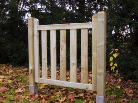 Portillon en bois Castle 0,95m x 1m