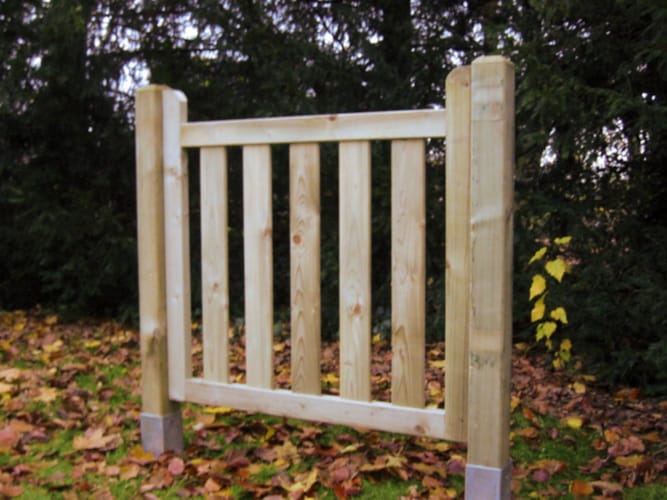 Portillon en bois Castle 0,95m x 1m