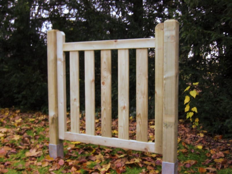 Portillon en bois Castle 0,95m x 1m