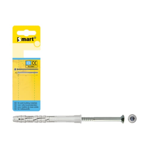 Cheville SMART pour chassis "RPT" TF + vis - 10 x 140 (blister 2 pces)