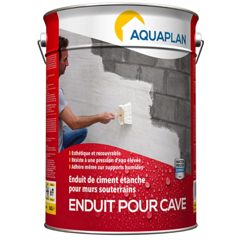 Enduit pour Cave 5 kg: blanc