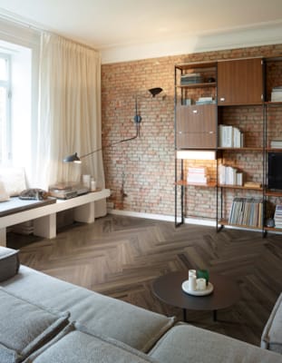 COREtec vinyle chevron Naturals HBE - Juglans 50 LVRH 3088 - 8 x 151 x 604 mm