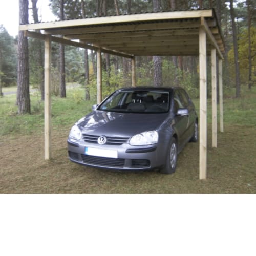 Carport Budget simple - 300 x 500 cm