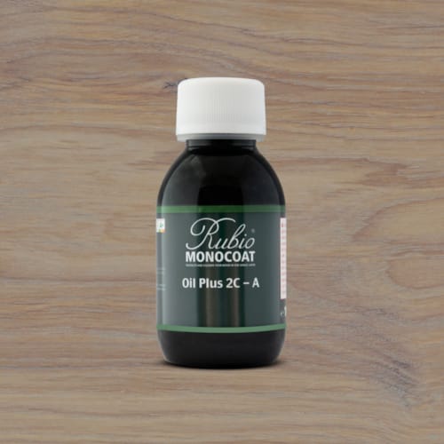 Huile Rubio Monocoat - oil + 2c - comp. A - 100 ml - Sky Grey