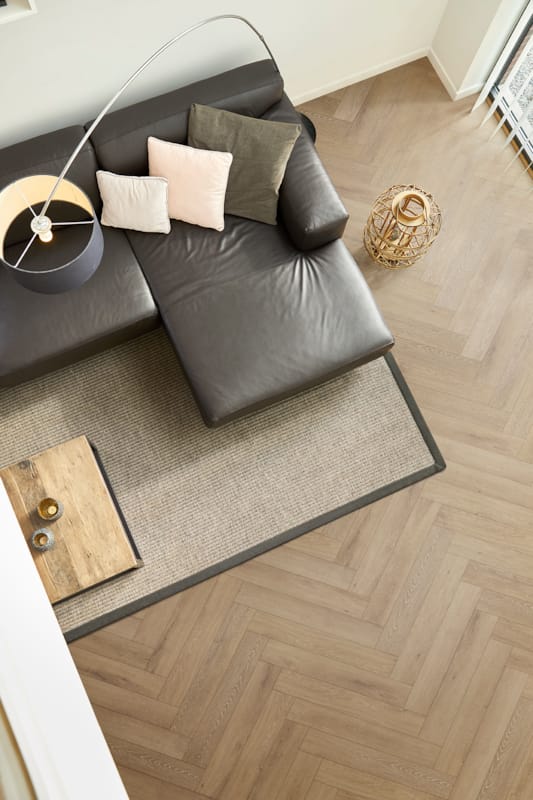 COREtec vinyle chevron Naturals+ H - Lumber 50 LVPEH 804 - 8 x 110 x 660 mm