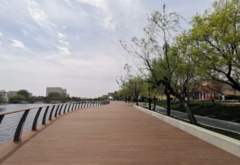 Lame de terrasse bambou N-Durance - Caramel - 20 x 137 x 1850 mm