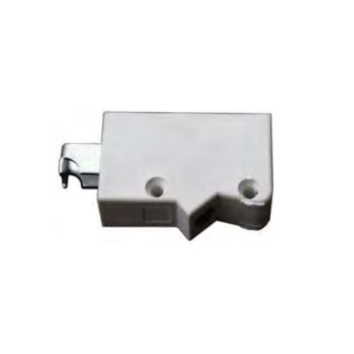 2 Ferrures de Meuble + Plaques 59 x 35 x 18 mm