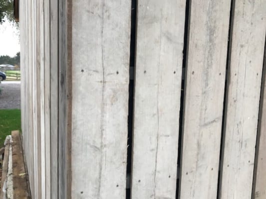 Planche d'échafaudage dédoublée 15x200x4600 mm