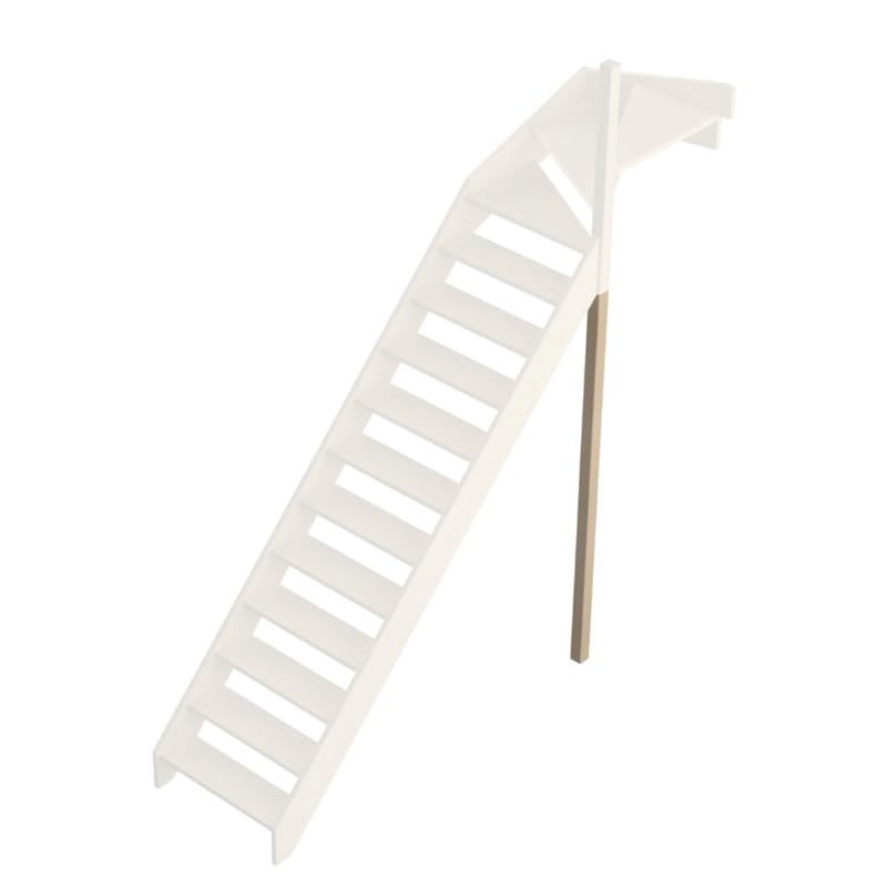 Jura - Sapin poteau support bois