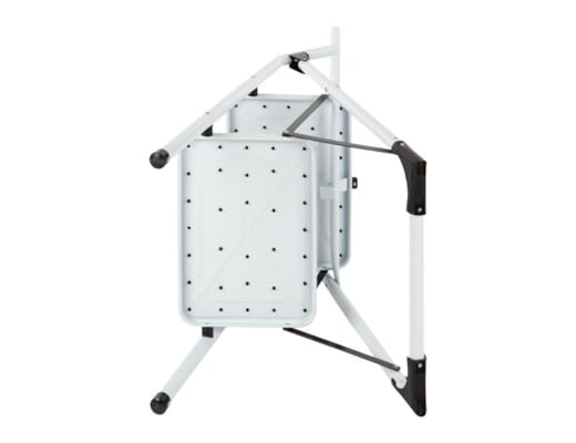 Escabelle - 2 marches larges - Haut blanc