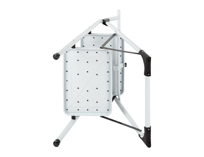 Escabelle - 2 marches larges - Haut blanc