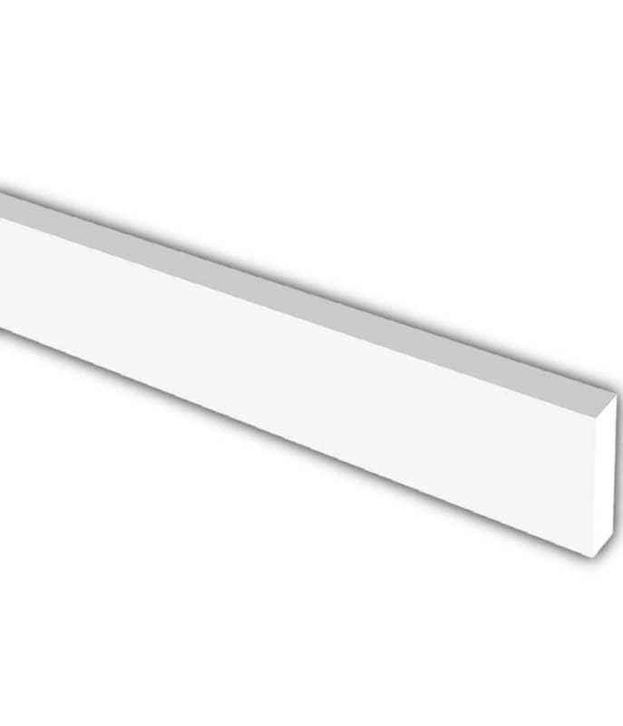 Plinthe pré-peinte 12 x 68 x 2600 mm