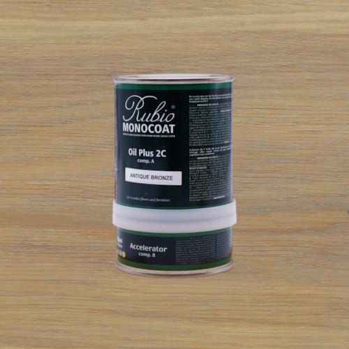Rubio monocoat oil + 2c - 350 ml - Titanium grey
