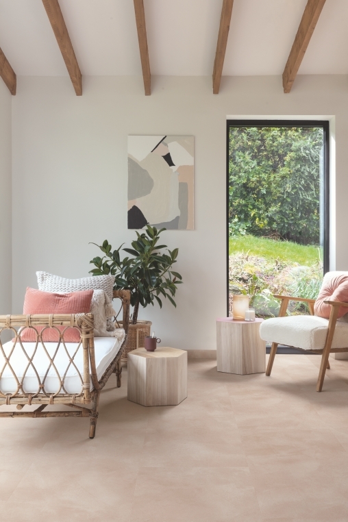 Quick-Step vinyle Livyn Alpha Vinyl Illume - Blush tendre 40333 - 6 x 428 x 856 mm
