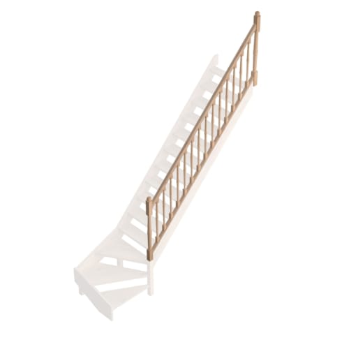 Provence - Chêne rampe traditionnelle "T"