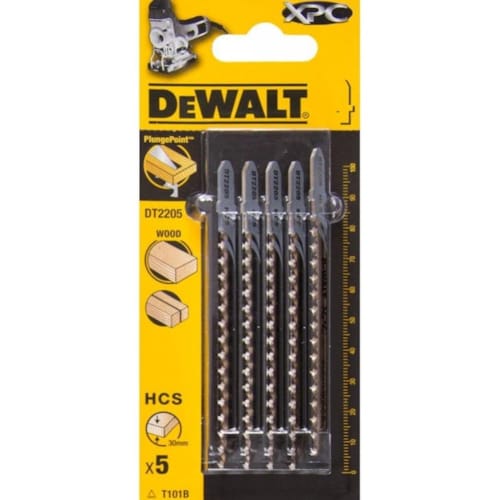 Stanley 5 Lames Scie XPC HCS 100x10x30 mm - T101B