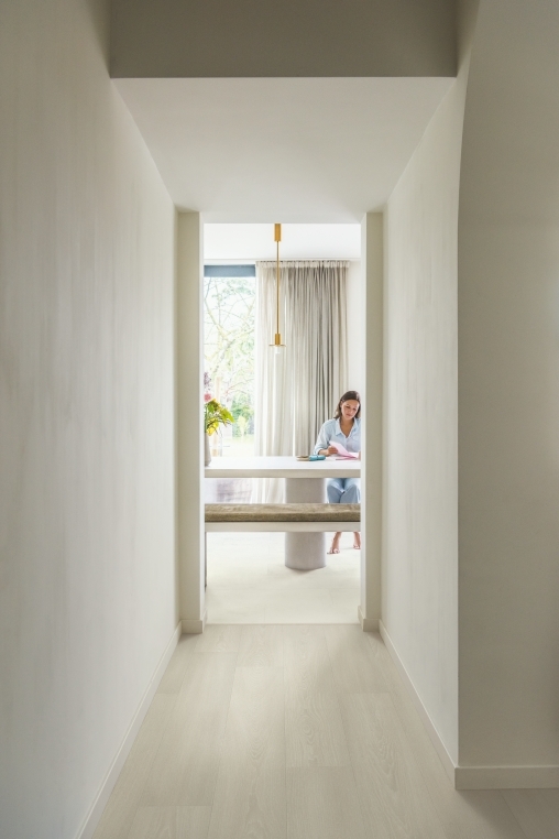 Parquet stratifié Quick-Step Muse - Craie 5487 - 8 x 396 x 1200 mm