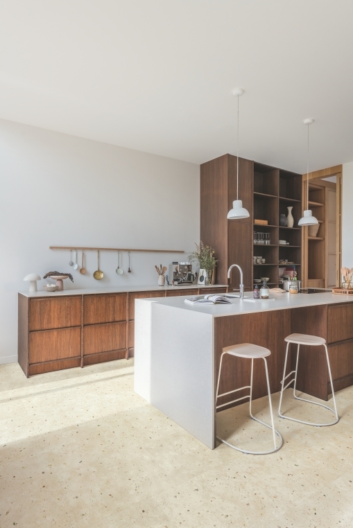 Parquet stratifié Quick-Step Muse - Beton botanique 5494 - 8 x 396 x 1200 mm