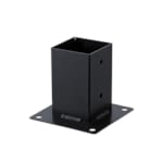 Suki support pied de poteau à visser pour poteau bois 70 x 70 mm