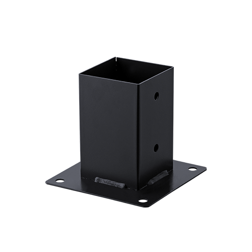 Suki support pied de poteau à visser pour poteau bois 70 x 70 mm