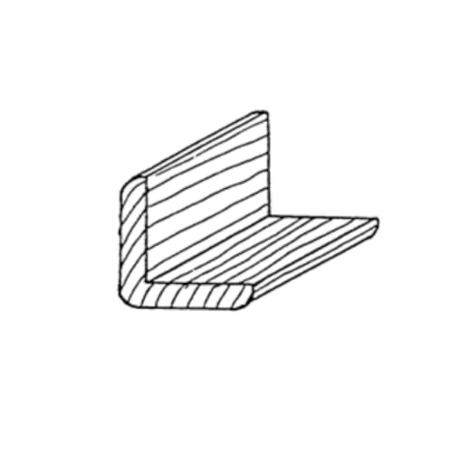 Profil equerre cedre au mct angle exterieure 45 x 45
