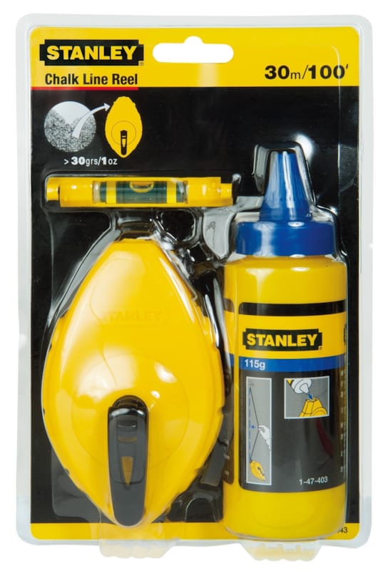Kit Cordeau traçeur Stanley ABS - 30m