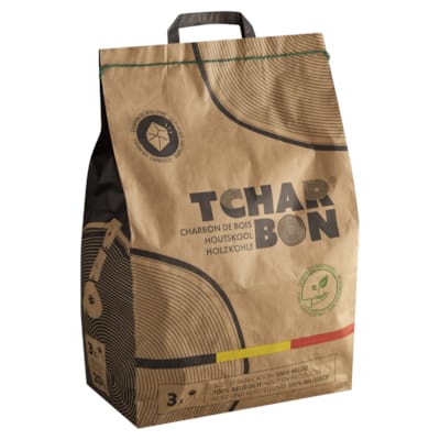 TCharbon charbon de bois 100% belge - 3 kg