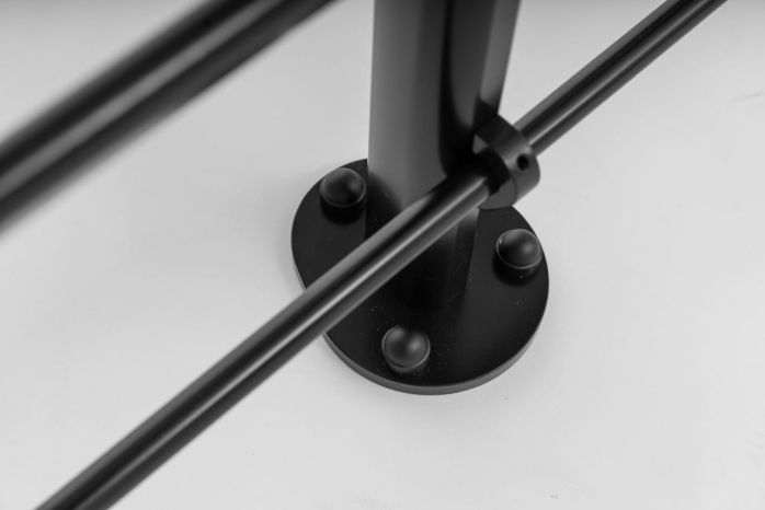 Kit Pure Black Fixation Au Sol - Noir (RAL 9005) 250 cm