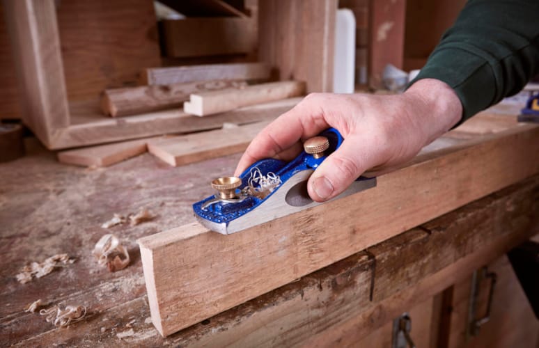 IRWIN Rabot De Paume, 6” (42 mm) 1-5/8” 12-1/2° 12.5° Angle De Coupe Réglable