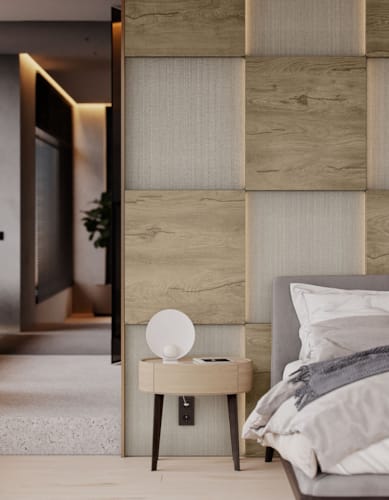 Panneau mélaminé K541 PN Greige Tessea - 2800 x 2070 x 8 mm