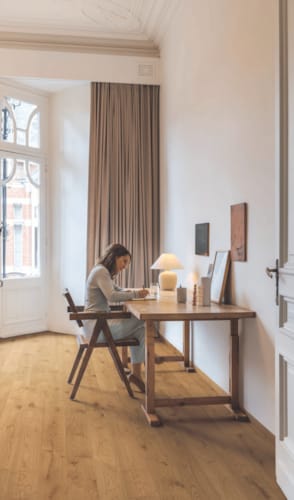 Quick-Step parquet Amato - Chêne lever de soleil extra mat 4003 - 13 x 145 x 1820 mm