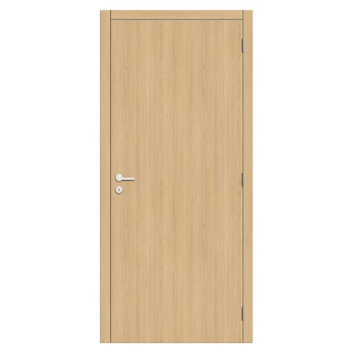 Kit porte Prime Oak - Chêne vertical - Âme tubulaire - 201,5 x 78 cm