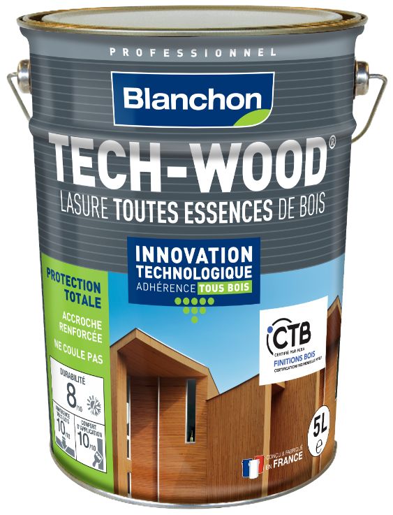 Blanchon Tech-wood - 5 L - Chêne doré