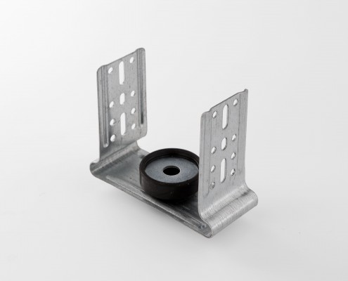 Fixation antivibratoire 60 mm