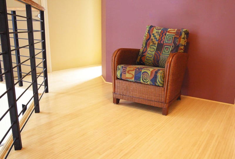 Parquet massif bambou Horizontal Classic naturel tradition verni - 15 x 150 x 1940 mm