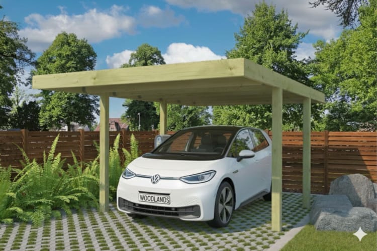 Carport QB - 307 x 554 cm